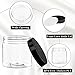 TUZAZO 4 Oz Plastic Container Jars with Lids BPA Free, Empty Round Clear Cosmetic Containers Plastic Slime Jars for Lotion, Cream, Ointments, Body Butter, Makeup, Travel Storage (12 Pack)