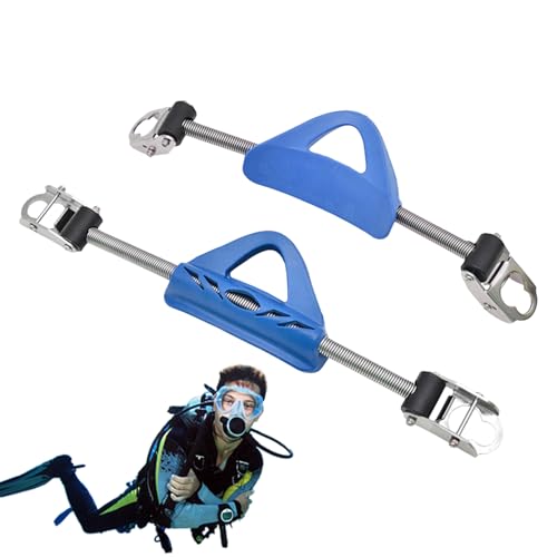 Correa de aleta de buceo, Hebillas de correa de aleta | Correas para aletas de resorte de buceo de acero inoxidable - Correa de talón de hebilla de liberación rápida para