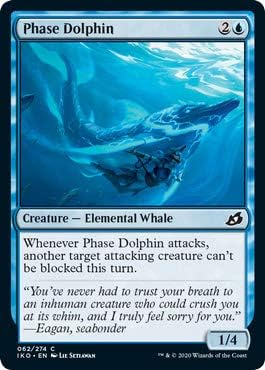 Magic: The Gathering - Phase Dolphin - Foil - Ikoria: Lair of Behemoths