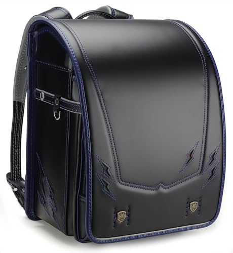 [Roam.Cove] �y�� �����h�Z�� �j�̎q �������� ��e�� �������b�N �h���d�グ japanese schoolbag �ʊw ���w���j�� A4�t���b�g�t�@�C���Ή� ���w���ʊw�� RC-RSLN (�u���b�N&�u���[)