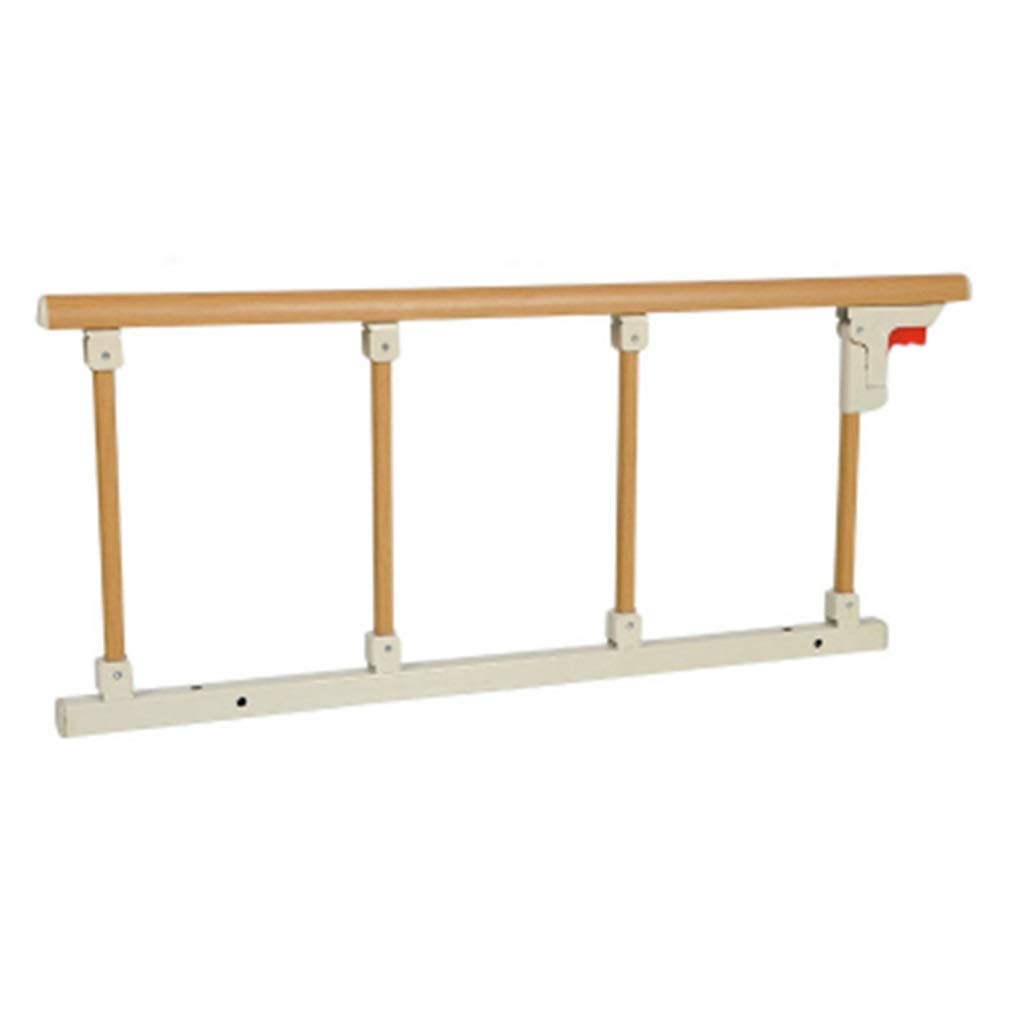 Barrera De Cama Protector Lateral De Seguridad Plegable para Personas Mayores, Protector De Cama para Adultos Barra De Parachoques con Agarre De Metal Barandilla Lateral De Cama (A