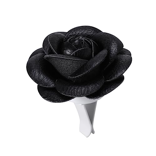 Image of Camellia Car Air Vent Perfume Clip - Universal Car Air Freshener with Stylish Flower Design - Scented Aroma Diffuser for Auto Interior Decoration