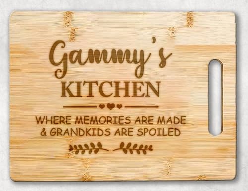 Tabla de cortar rectangular de bambú Gammy's Kitchen miniatura 1