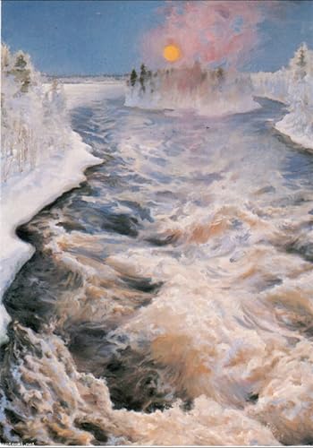 Affiche toile Imatra Akseli Gallen Kallela cadeau idéal passionné d'art portrait 60x90cm
