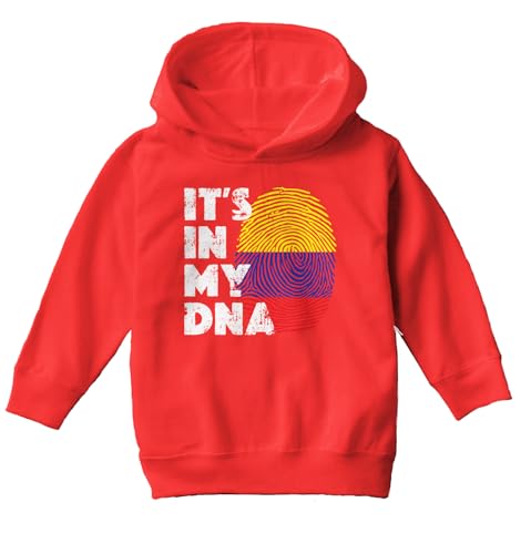 Haase Unlimited It's In My DNA Colombia Finger Print Toddler/Youth Fleece Hoodie