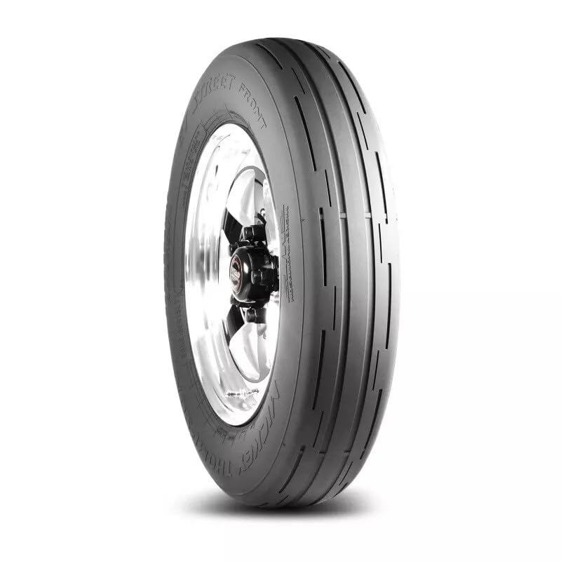 LT27/6.00R17 Street Radial Tire Steel Belted Black Sidewall Load Range C 4/32 Tread Depth 50 PSI Max Fits 4'-5' Wheels