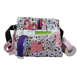 Riñonera Enfermera, Auxiliar Saniatrio,Veterinaria Etc. BLANCA UTILES