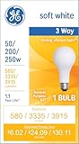 GE Incandescent 250 Watt Soft White A21 3-Way Bulb 1 Pack
