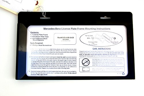 Image of Mercedes Benz Genuine Q-6-88-0123 - AMG NAMEPLATE with Carbon Fiber Insert