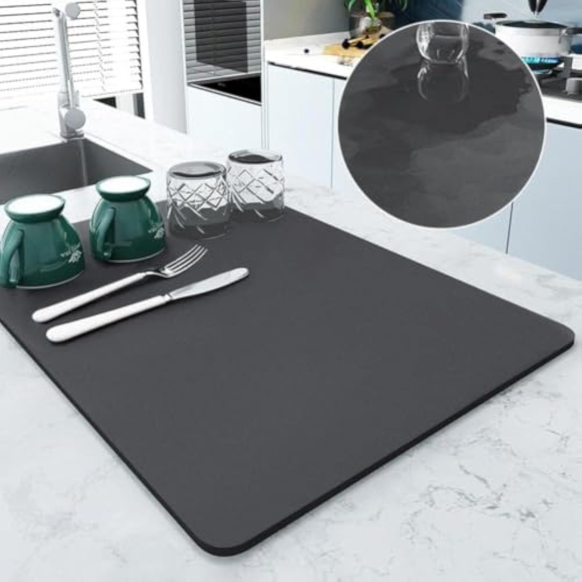 Dish Drying Mat 50 x 60 CM Super Absorbent