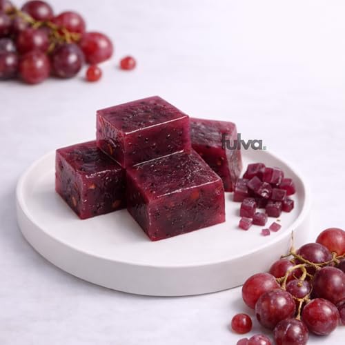Image of Fulva Grape Halwa 200g, Authentic Kozhikode Traditional Kerala Sweet, Premium Indian Sweets with Classic Grape Flavor, Soft & Chewy Halwa for Gifting, Festivals & Celebrations