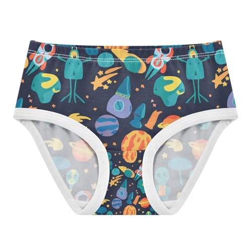 Space Planets Toddler Girls's Underwear 2T 202c1393