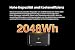 Powerness® Balkonkraftwerk Speicher Growatt NOAH 2000 Speicher 2048Wh mit 1800W PV-Eingangsleistung IP66 für Balkonkraftwerk (NOAH 2000 * 1)