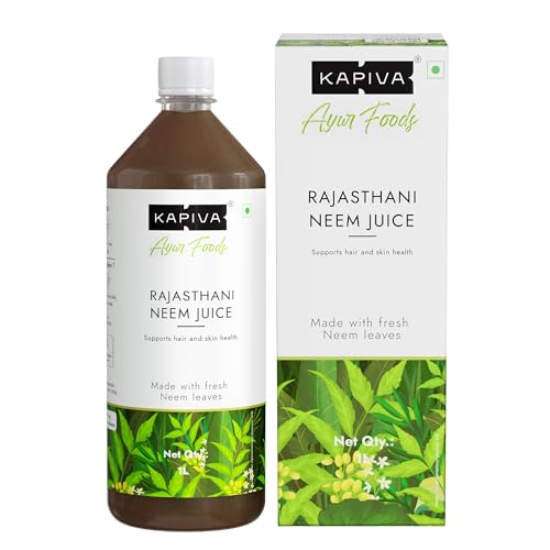 Image of Kapiva Neem Juice | Made with Rajasthani Neem | Helps Boost Immunity and Fight Infections (1L)