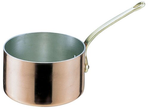 Amazon｜遠藤商事 業務用 エトール 片手深型鍋 27cm 銅・真鍮・錫 日本 