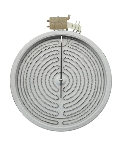 Image of W10189281 12 inch Range Dual Surface Element Burner Fits for Samsung Stove | MEE64284901 Oven Radiant Heater 1900W 9 inch /3000W 12 inch Fits for Whirlpool Maytag LG Burner, Replaces W10823727