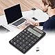 Annadue 2 in 1 Kabelloses Keypad mit Taschenrechner, 29 Tasten 2.4G Kabellos Nummernblock Ziffernblock mit USB Empfänger für Laptop Notebook Computer