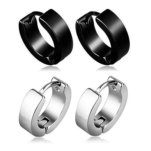 Brinco Masculino Feminino Argola Aço Cirúrgico Antialérgico