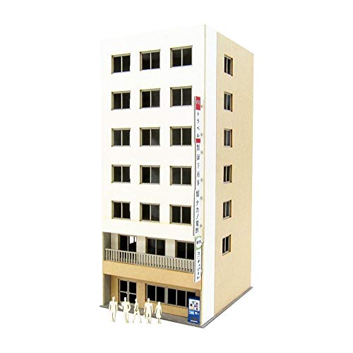 Maquette en papier Puchibiru 1/220 Minichua -4 loisir créatif japonais