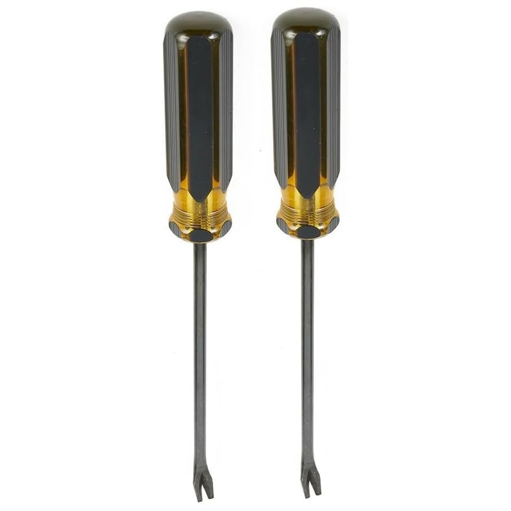 Jnchdghwa As Shown 2Pcs Upholstery Puller Tool With V Shaped Head For Effortless Tack And Staple Lifting