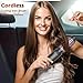Fitdafit Cordless Hair Curling Iron Brush, 1.5