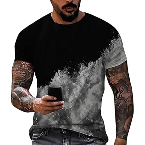 Tee Shirt Homme Blanc Generic Cover