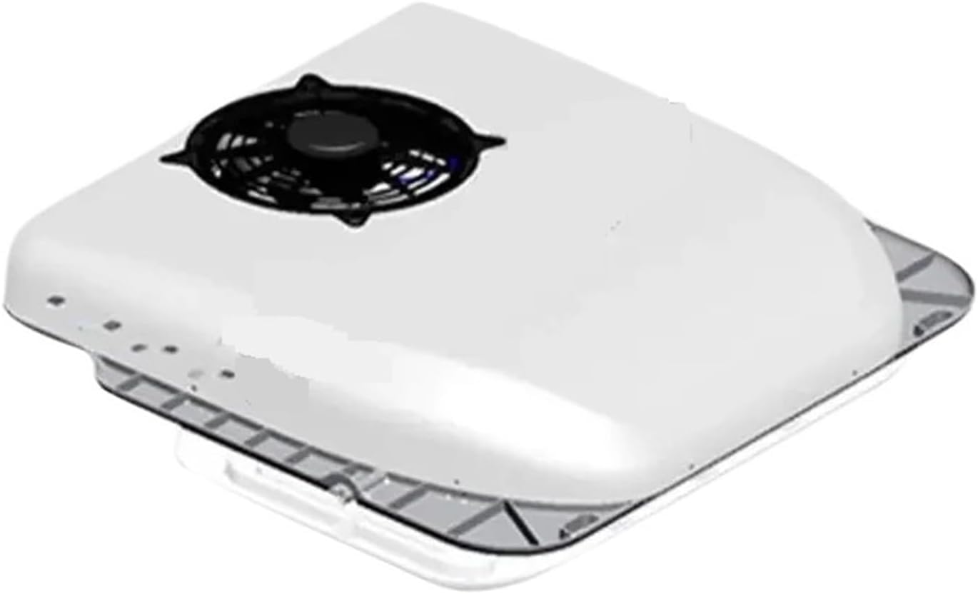 SXXAZLDP 12V/24V Electric Cooling RV Air Conditioner, Rooftop AC for Camper Van Caravan Motorhome, Efficient Refrigeration