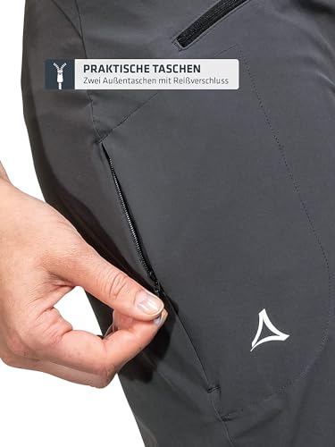 Schöffel Damen Pants Hestad L, robuste, schnell trocknende Outdoor Hose, Damen Hose mit bequemer Passform und vorgeformtem Knie – Ansicht 6