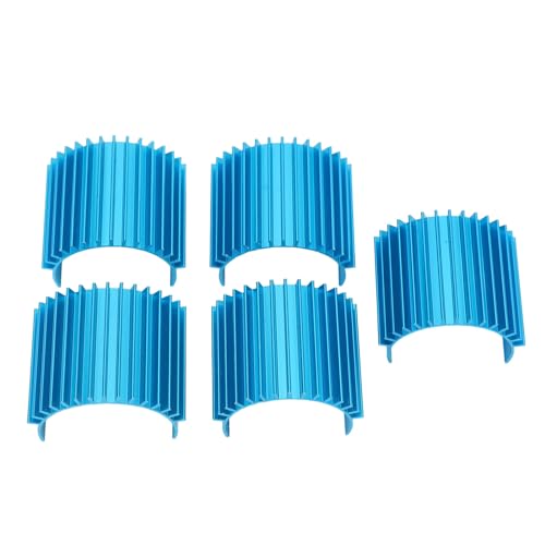 5pcs Brushed Motor Heat Sink, Aluminum Alloy Efficient 2838 2845 Brushless Motor Heat Sink, for Diameter 1.10in Motor