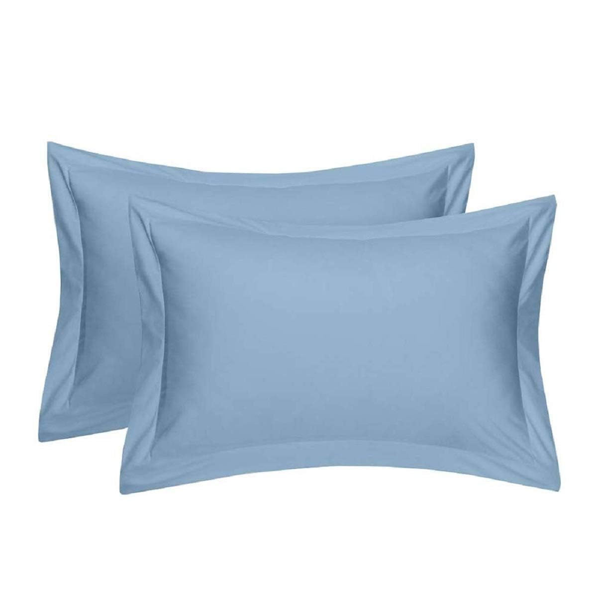 Dark Gray Cotton Pillow Covers - Set of 2 -8