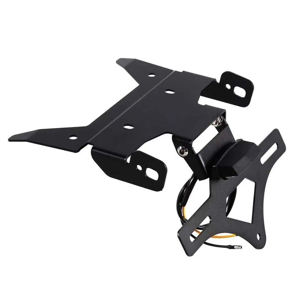 Portatarga Porta targa moto pieghevole con accessori LED per 700MT 700mt 2025