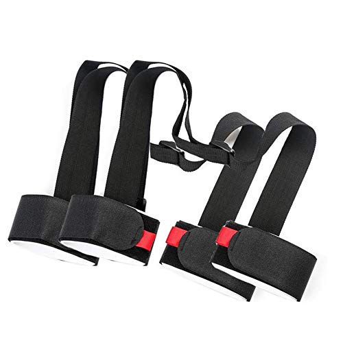 2 Pack Shoulder Ski Carrier Straps Sling Adjustable Ski Shoulder Lash
