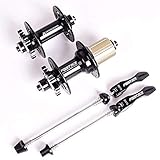 * Materiales de alta calidad: el eje de este cubo de bicicleta está hecho de material AL7075 de alta calidad (aleación de aluminio), que es de alta calidad y duradero.