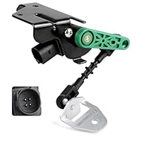 EFUTURETIME Niveausensor Hinten Links Scheinwerfer Level Sensor mit Gestänge, Leuchtweitenregulierung Sensor Kompatibel mit VW, Audi, SEAT, Skoda (5Q0512521E)