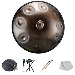 Handrum d’acier de handpan Professionnel en D Mineure 10 Notes (D3 A BB C D E F G A) Helmholtz-Resonator Chakra Drum… - Les Beatles, Paul McCartney, John Lennon, RIngo Starr, George Harrison