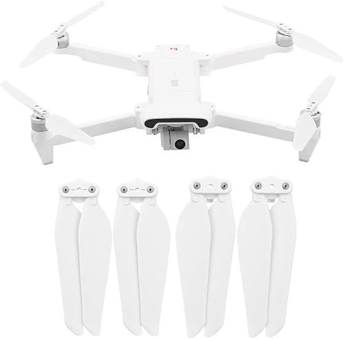 Xmipbs 4 unids hélices plegables de liberación rápida Prop cuchillas para Xiaomi FI MI X8 SE Drone FI MI X8 SE Accesorios Rojo