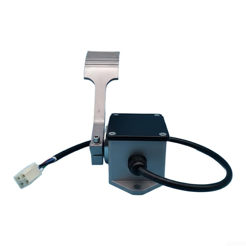 Pedale acceleratore di ricambio in metallo per carrelli elettrici con area di contatto antiscivolo e allargata per un uso più reattivo e sicuro dell'acceleratore