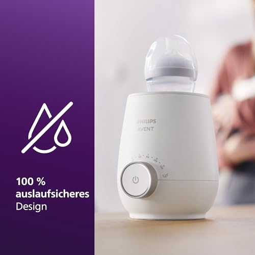 Philips Avent Flaschenwärmer Geschenkset – Schneller Premium-Flaschenwärmer und Natural Response Babyflasche… – Ansicht 5