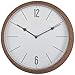 Price comparison product image NeXtime Wall Clock-Diameter 30 cm Glass-White-'Cork', Grey, 24 cm x 0.03 cm