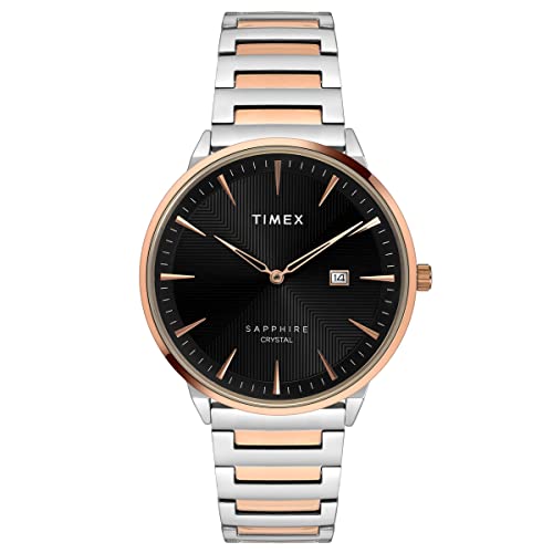 Image of TIMEX Analog Watch for Men with Round Dial & Water Resistant Man's Wrist Watches