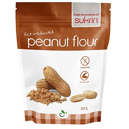 Sukrin fat-reduced Peanut Flour, Gluten-Free