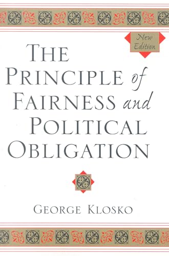 The Principle of Fairness and Political Obligation (Studies in Social, Political, and Legal Philosophy) (English Edition)