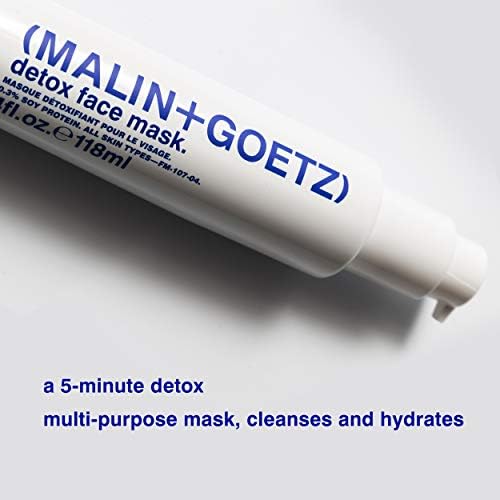 Miniatura 2 de Malin + Goetz Máscara facial desintoxicante, mascarilla oxigenante de 5 minutos, natural, suave, eficaz en todo tipo de piel. Vitaminas E y C,