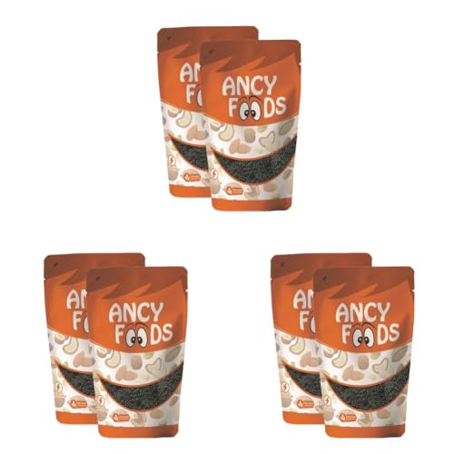 Image of Ancy Foods Dried Fruits Nuts And Seeds (Sabja /Basil Seeds, 500g (2x250g)) (Pack of 3)