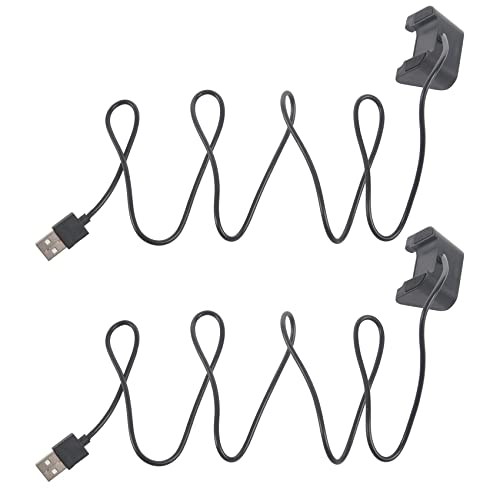 Baglaum 2X USB Charging Cable Cradle Dock Charger for Huami Smart Watch Youth Edition Smartband Chargers