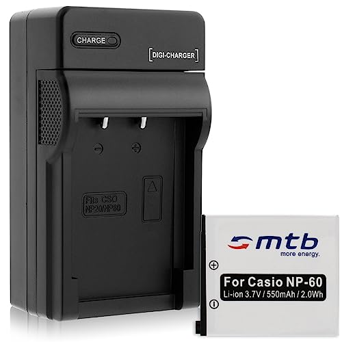 Lista de exilim ex s10 superventas 6 Batería + Cargador (Coche/Corriente) para Casio NP-60 / Exilim EX-FS10 S10 S12 Z22 Z25 Z29...Ver Lista!