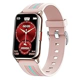 【Kundendienst】 Der Smartwatch ist mit iOS 10.0 und Android 4.0 oder höher kompatibel. Wenn das Produkt defekt ist, wenden Sie sich bitte an uns. Wir werden den Garantiedienst richtig durchführen. Bitte beachten Sie, dass das Produkt aufgrund von Ferntransport ausgeschaltet wird. Bitte laden Sie es rechtzeitig auf, nachdem Sie es erhalten haben