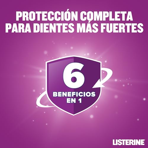 Miniatura 3 de Listerine Cuidado Total Pack De 2 X 1 L , Enjuague Bucal Con Flúor, Colutorio Bucal Con 6 Beneficios En 1, Elixir Bucal Para Una Limpieza Bucal Completa El Embalaje Puede Variar