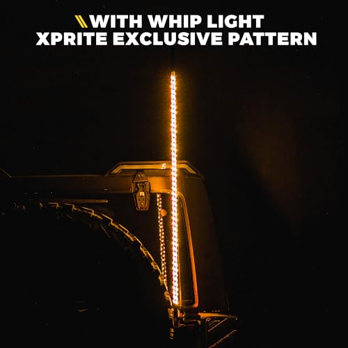 Xprite 4FT LED Amber Antenna