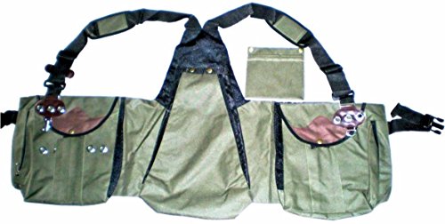Gilet fauconnerie Cordura pour protéger le corps des serres d'oiseaux